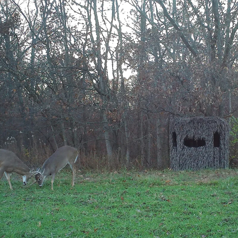 Soft Side 360° Ghillie Deluxe 6X6 Ground Blind - Image 10